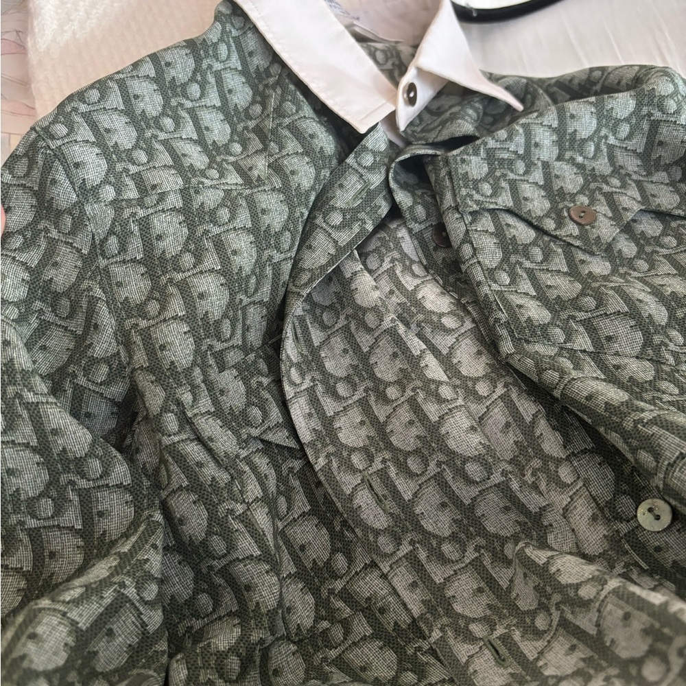 Vintage Dior Monogram Shirt - Iconic and Refined